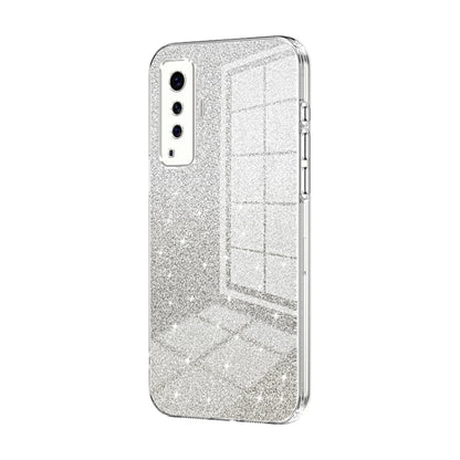 Gradient Glitter Powder Electroplated Phone Case, Series 8