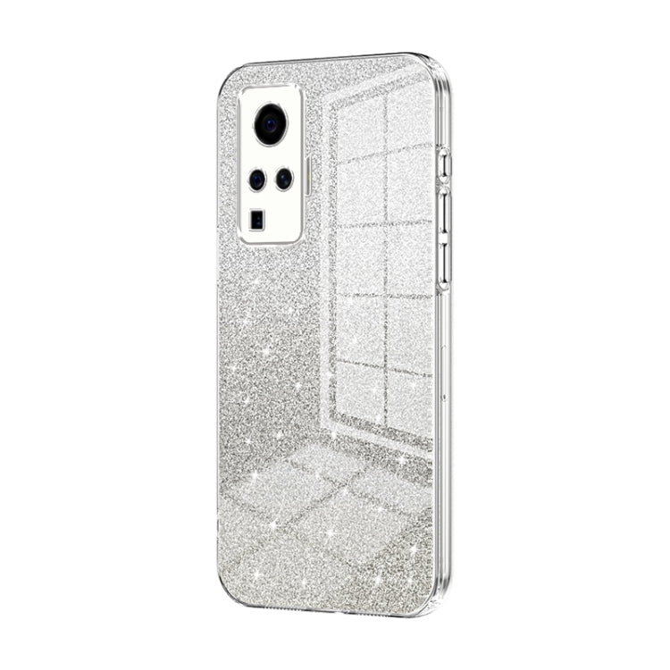 Gradient Glitter Powder Electroplated Phone Case