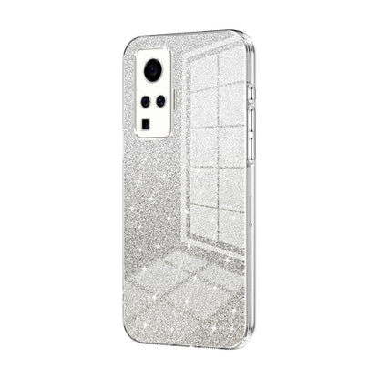 Gradient Glitter Powder Electroplated Phone Case