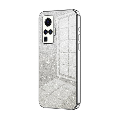 Gradient Glitter Powder Electroplated Phone Case