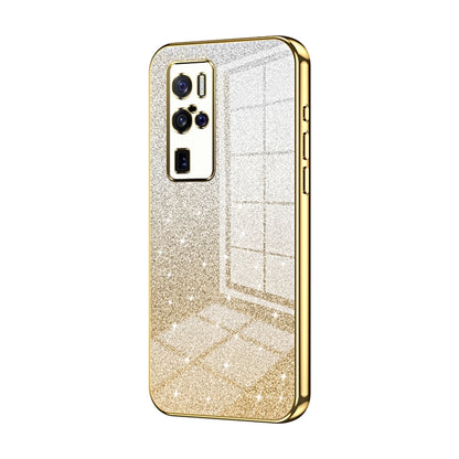 Gradient Glitter Powder Electroplated Phone Case