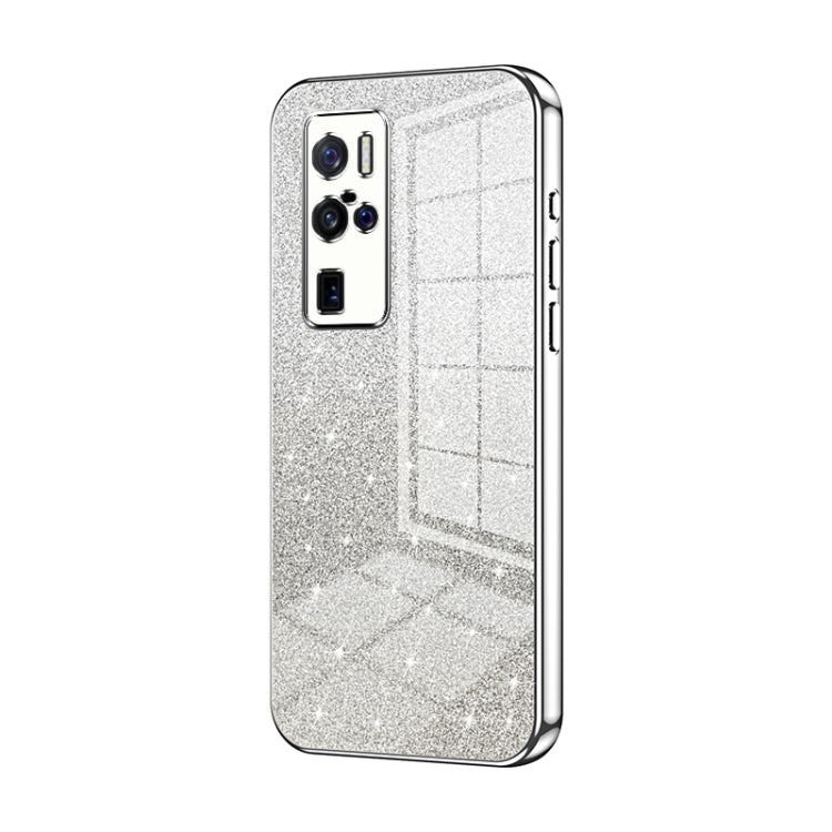 Gradient Glitter Powder Electroplated Phone Case