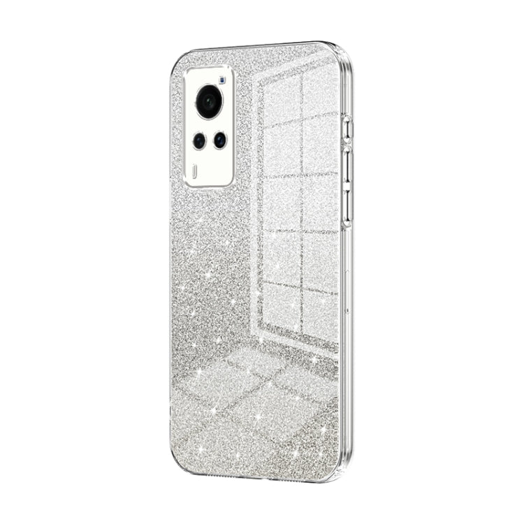 Gradient Glitter Powder Electroplated Phone Case