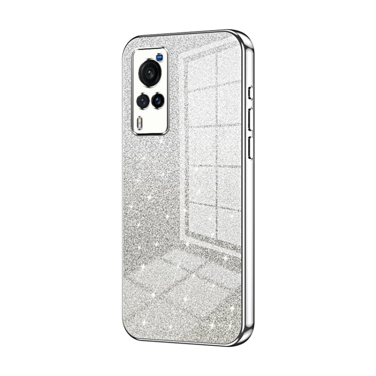 Gradient Glitter Powder Electroplated Phone Case