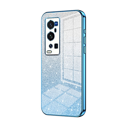 Gradient Glitter Powder Electroplated Phone Case