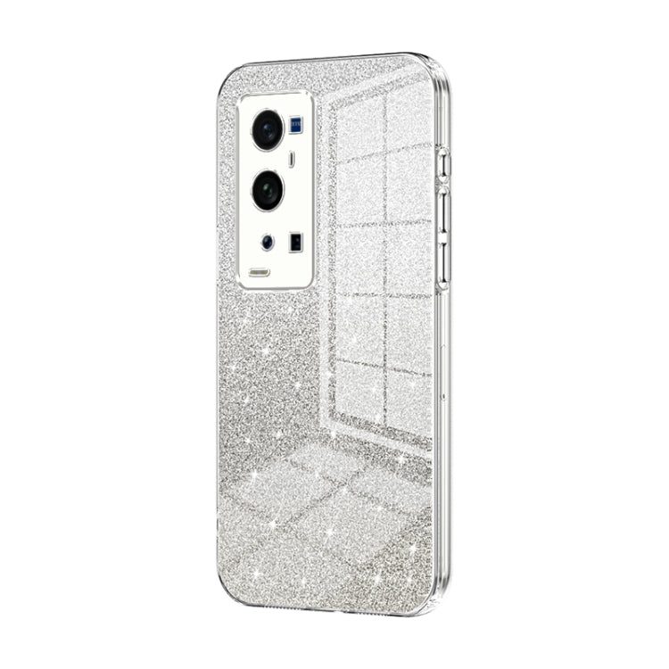 Gradient Glitter Powder Electroplated Phone Case