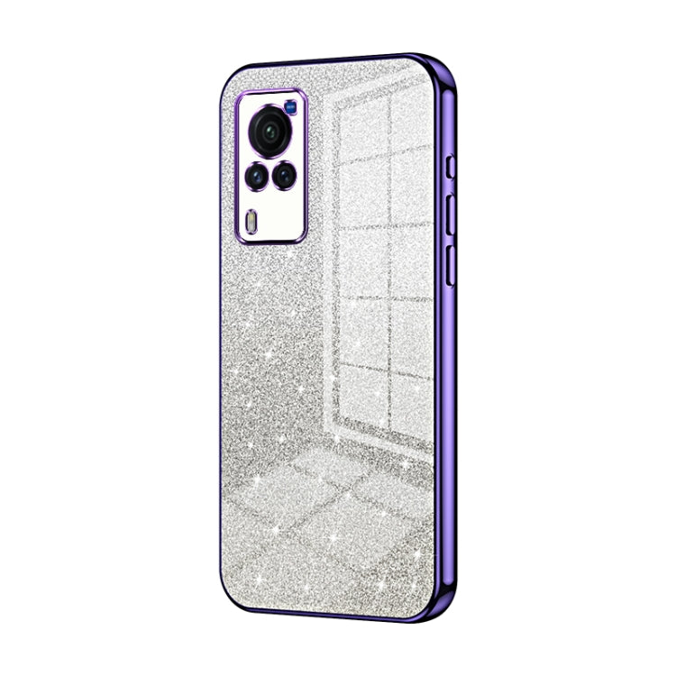 Gradient Glitter Powder Electroplated Phone Case, Series 24