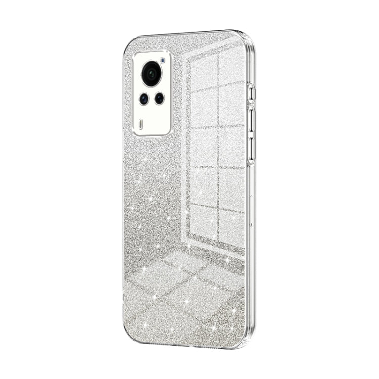 Gradient Glitter Powder Electroplated Phone Case