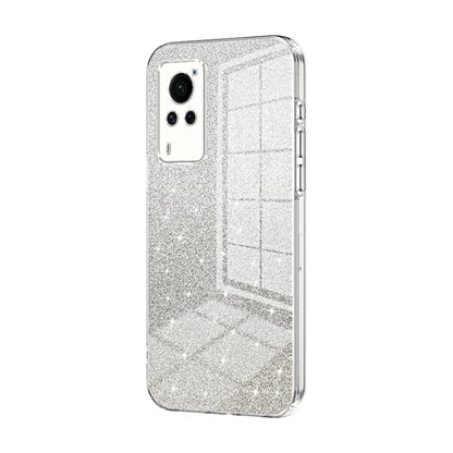 Gradient Glitter Powder Electroplated Phone Case