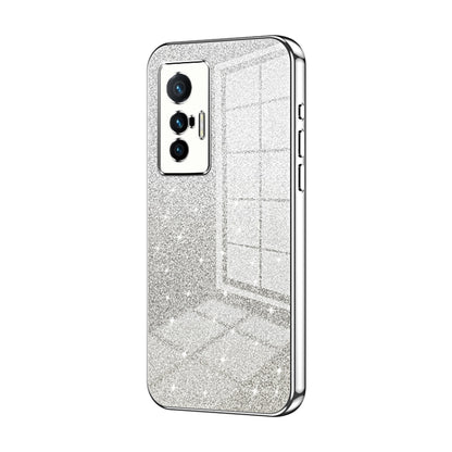 Gradient Glitter Powder Electroplated Phone Case