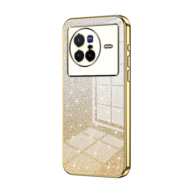 Gradient Glitter Powder Electroplated Phone Case