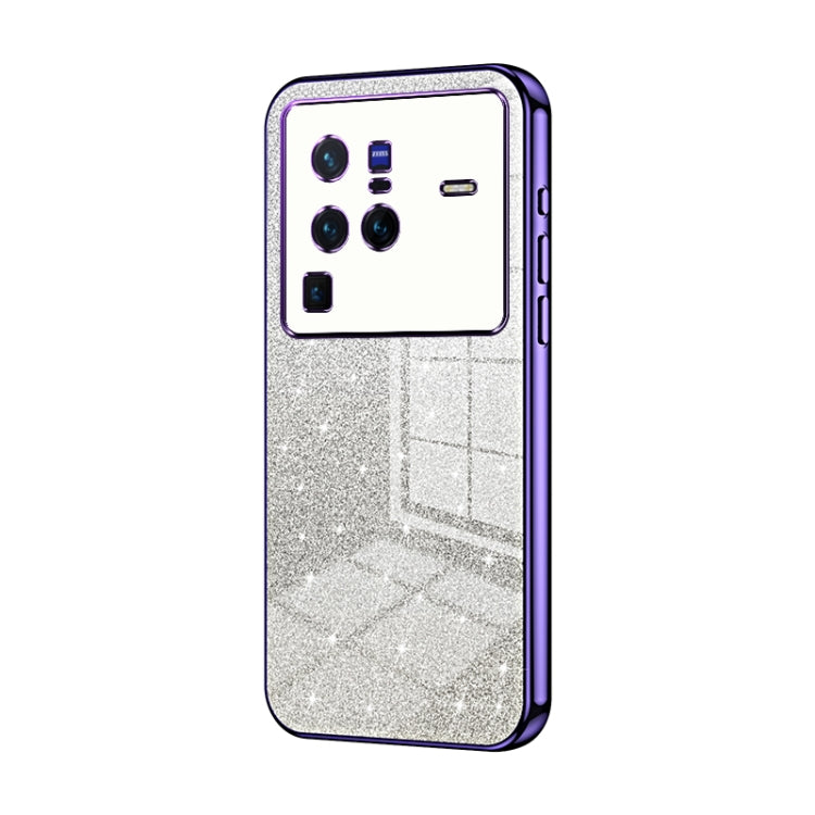 Gradient Glitter Powder Electroplated Phone Case, Series 19