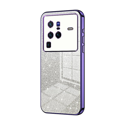 Gradient Glitter Powder Electroplated Phone Case, Series 19