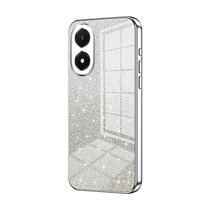 Gradient Glitter Powder Electroplated Phone Case