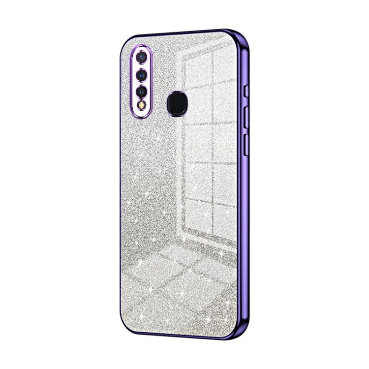 Gradient Glitter Powder Electroplated Phone Case, Series 12