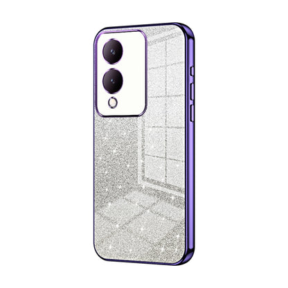 Gradient Glitter Powder Electroplated Phone Case, Series 21