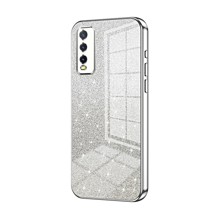 Gradient Glitter Powder Electroplated Phone Case, Series 6