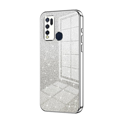 Gradient Glitter Powder Electroplated Phone Case, Series 8