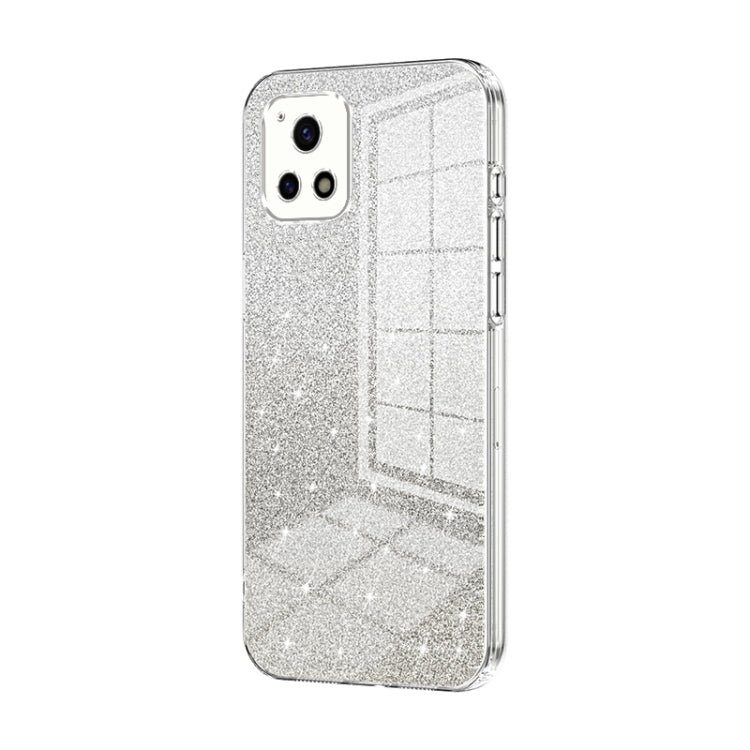 Gradient Glitter Powder Electroplated Phone Case