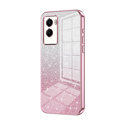 Gradient Glitter Powder Electroplated Phone Case
