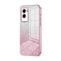 Gradient Glitter Powder Electroplated Phone Case