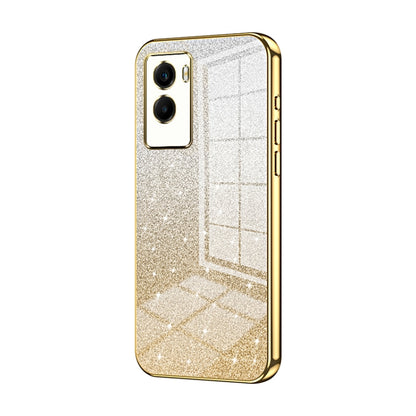 Gradient Glitter Powder Electroplated Phone Case