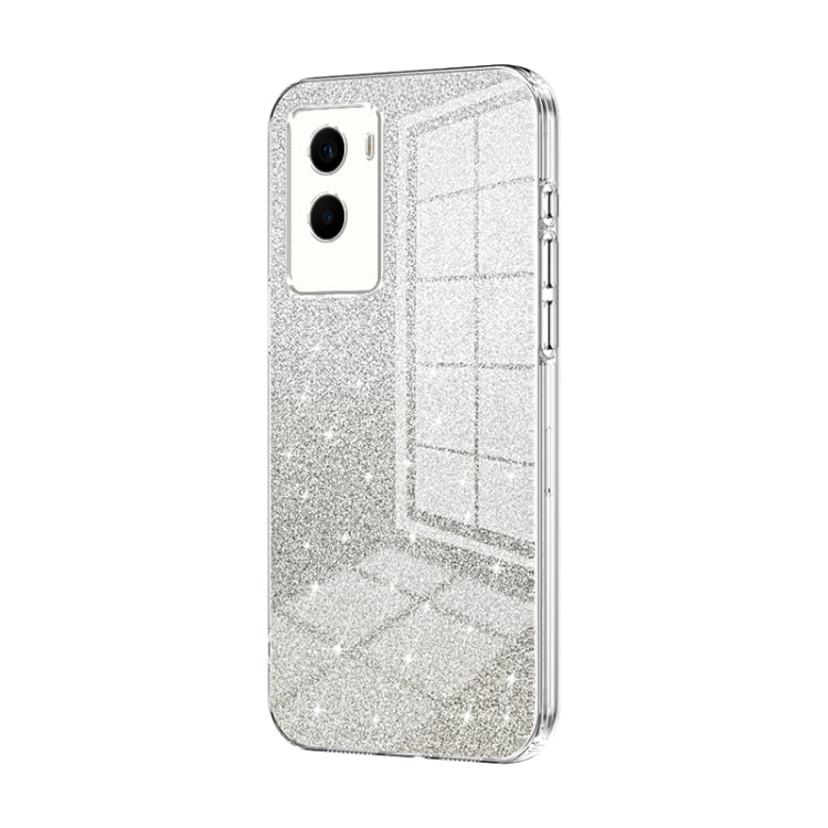 Gradient Glitter Powder Electroplated Phone Case