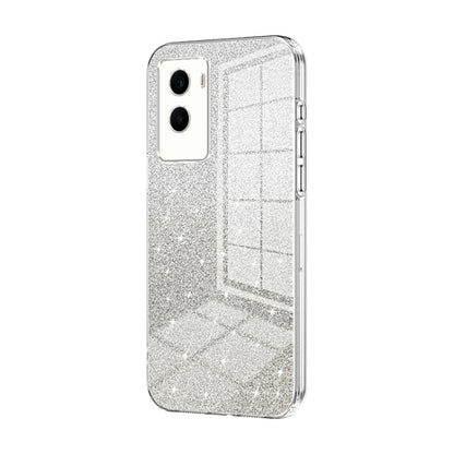 Gradient Glitter Powder Electroplated Phone Case