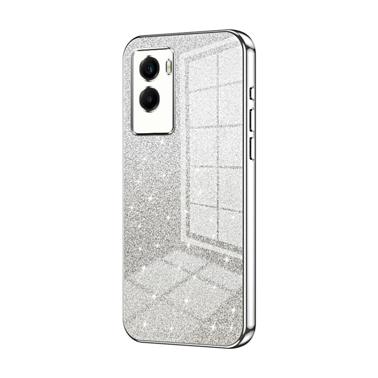 Gradient Glitter Powder Electroplated Phone Case