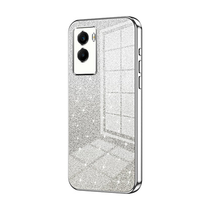 Gradient Glitter Powder Electroplated Phone Case