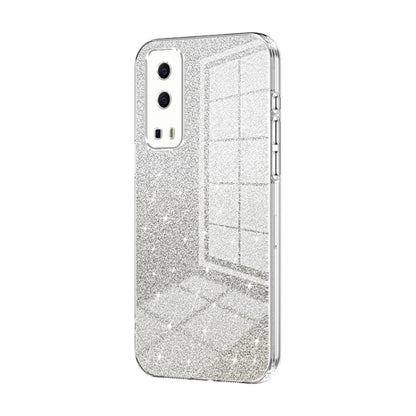 Gradient Glitter Powder Electroplated Phone Case