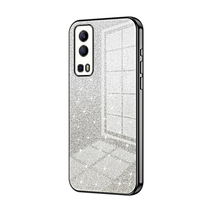 Gradient Glitter Powder Electroplated Phone Case, Series 2