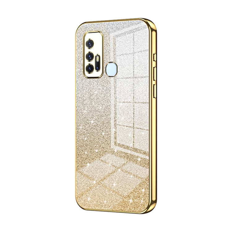 Gradient Glitter Powder Electroplated Phone Case, Series 23