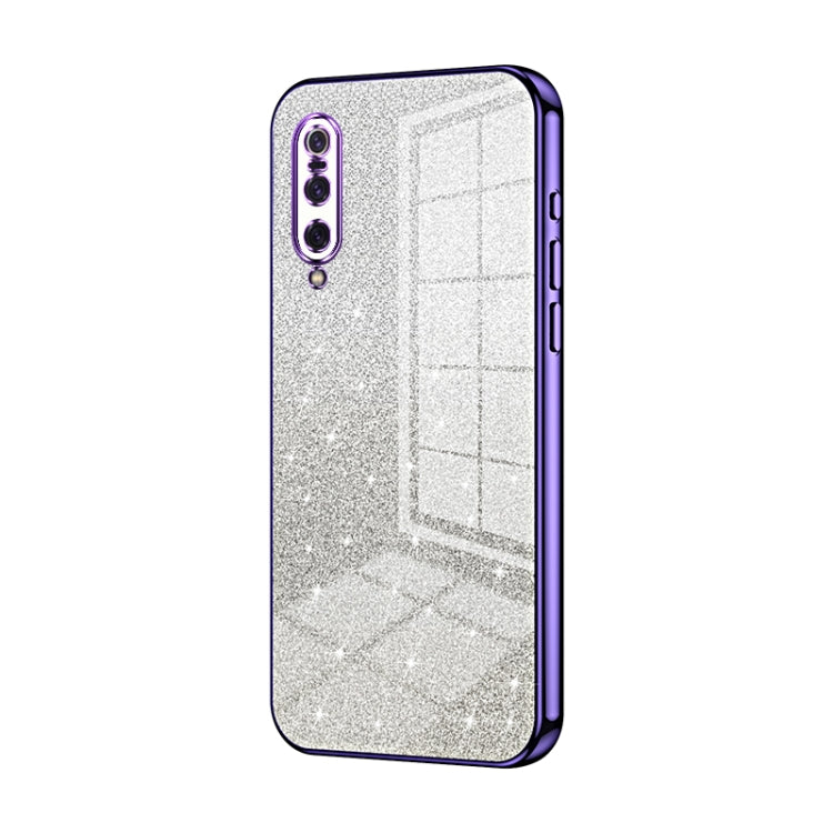 Gradient Glitter Powder Electroplated Phone Case