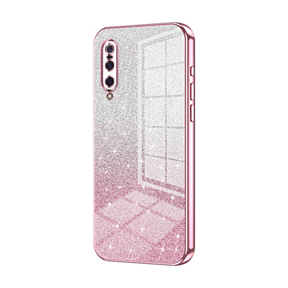 Gradient Glitter Powder Electroplated Phone Case, For Xiaomi Mi CC9 Pro / Mi Note 10, For Xiaomi Mi CC9e / Mi A3, For Xiaomi Mi 9