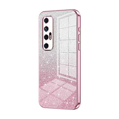 Gradient Glitter Powder Electroplated Phone Case, For Xiaomi Mix 4, For Xiaomi Mi 10S, For Xiaomi Mi 11 Ultra