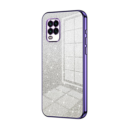 Gradient Glitter Powder Electroplated Phone Case, For Xiaomi Mi 11 Pro, For Xiaomi Mi 11, For Xiaomi Mi 10 Lite 5G