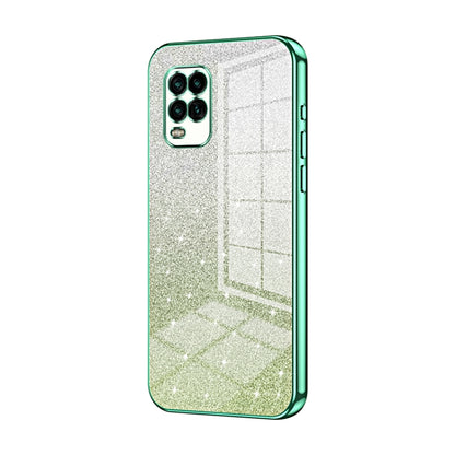 Gradient Glitter Powder Electroplated Phone Case, For Xiaomi Mi 11 Pro, For Xiaomi Mi 11, For Xiaomi Mi 10 Lite 5G
