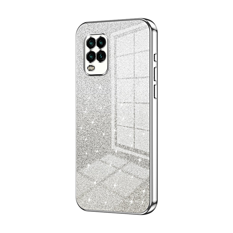 Gradient Glitter Powder Electroplated Phone Case, For Xiaomi Mi 11 Pro, For Xiaomi Mi 11, For Xiaomi Mi 10 Lite 5G