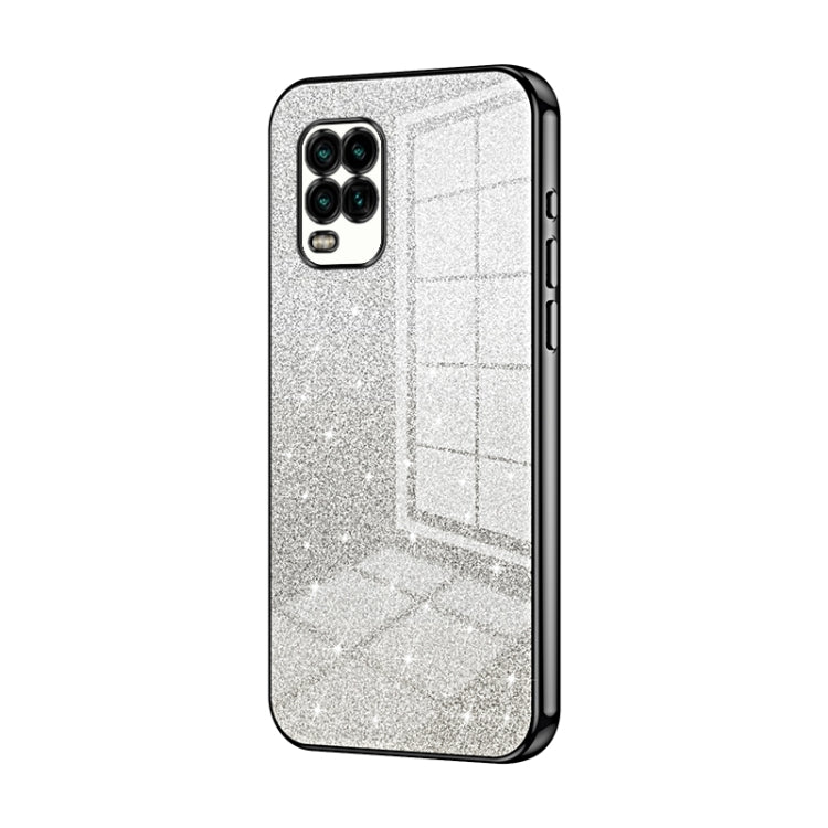 Gradient Glitter Powder Electroplated Phone Case, For Xiaomi Mi 11 Pro, For Xiaomi Mi 11, For Xiaomi Mi 10 Lite 5G