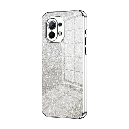 Gradient Glitter Powder Electroplated Phone Case