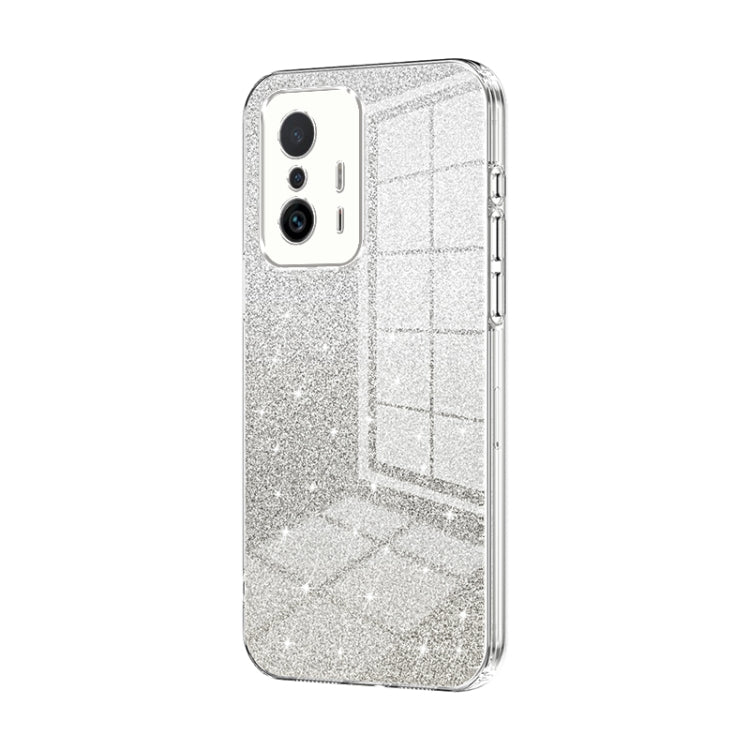 Gradient Glitter Powder Electroplated Phone Case, For Xiaomi 12 / 12X, For Xiaomi Mi 11 Lite 4G / 5G, For Xiaomi 11T / 11T Pro