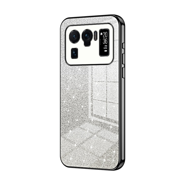 Gradient Glitter Powder Electroplated Phone Case, For Xiaomi Mix 4, For Xiaomi Mi 10S, For Xiaomi Mi 11 Ultra
