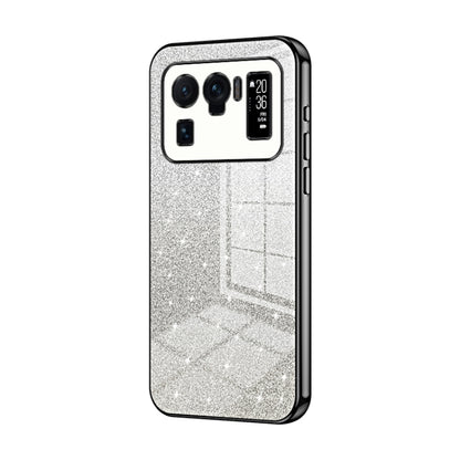 Gradient Glitter Powder Electroplated Phone Case, For Xiaomi Mix 4, For Xiaomi Mi 10S, For Xiaomi Mi 11 Ultra