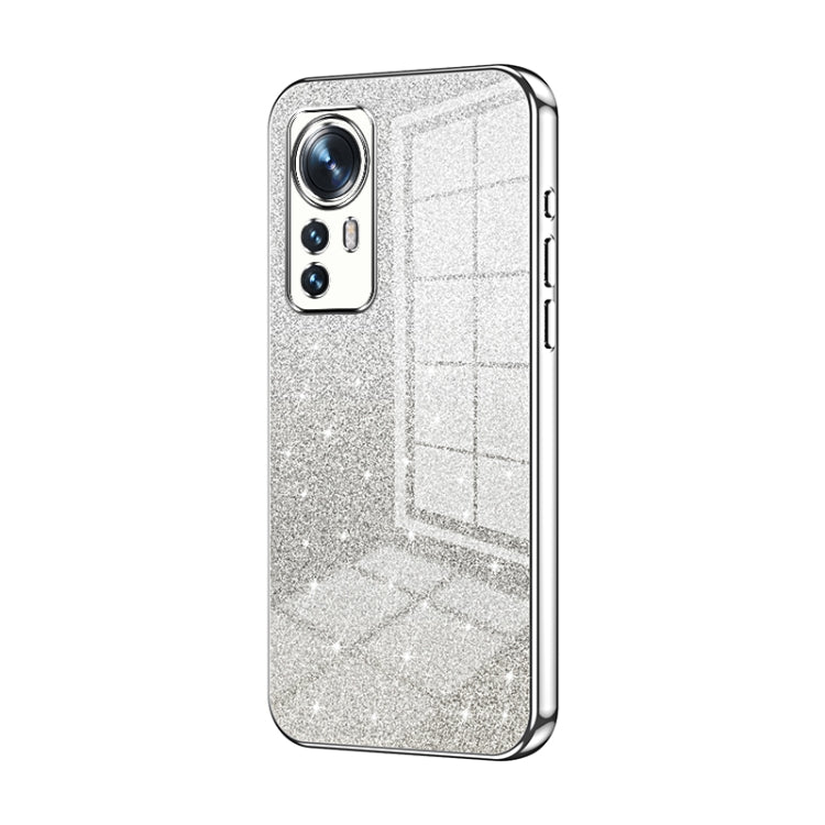 Gradient Glitter Powder Electroplated Phone Case, Series 8