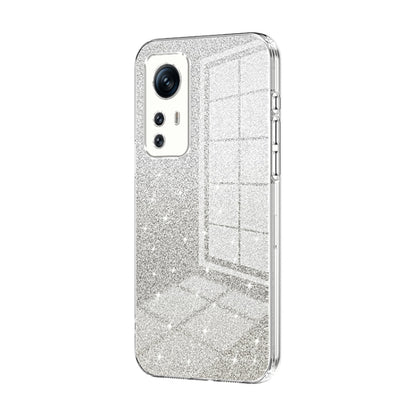Gradient Glitter Powder Electroplated Phone Case
