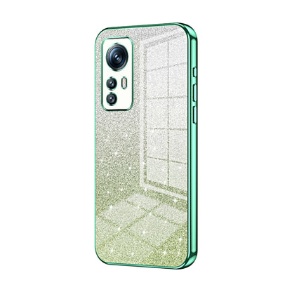 Gradient Glitter Powder Electroplated Phone Case, For Xiaomi 12T Pro, For Xiaomi 12 Pro / 12S Pro, For Xiaomi 12S