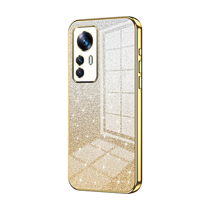 Gradient Glitter Powder Electroplated Phone Case