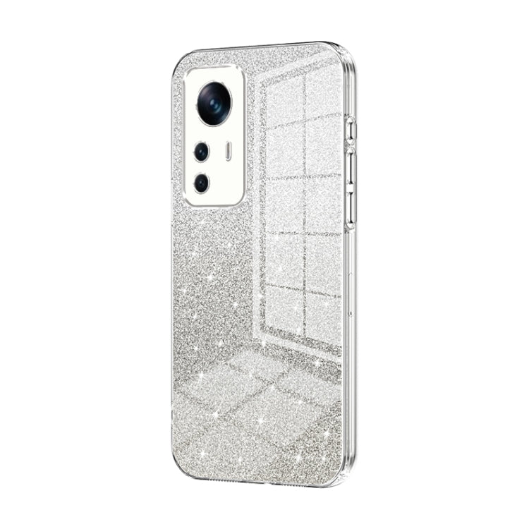 Gradient Glitter Powder Electroplated Phone Case