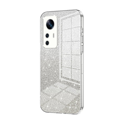 Gradient Glitter Powder Electroplated Phone Case